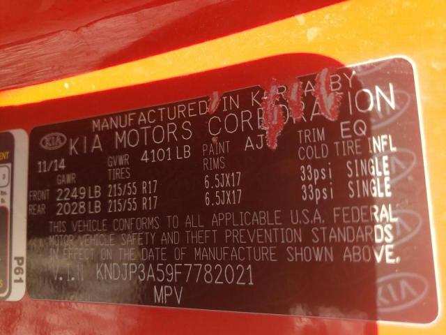 Photo 10 from auction – 2015 KIA SOUL + with VIN KNDJP3A59F7782021