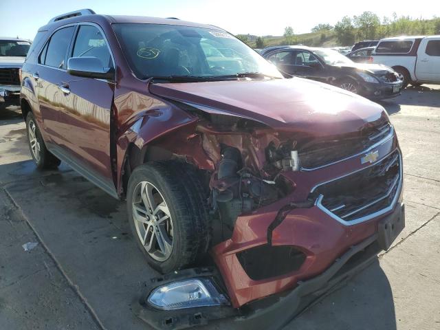 CHEVROLET EQUINOX LT 2016 with VIN 2GNFLGE38G6323606 - Photo from auction