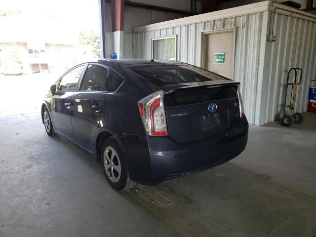 Photo 3 from auction – 2013 TOYOTA PRIUS with VIN JTDKN3DU8D5647800