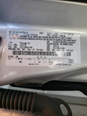 Photo 10 from auction – 2014 FORD FOCUS SE with VIN 1FADP3K25EL225247