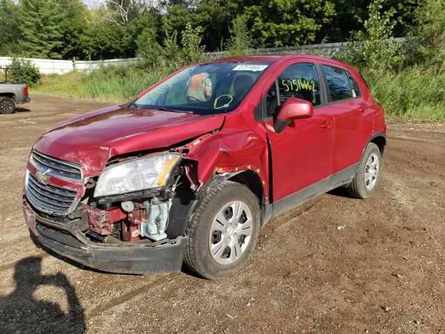 Photo 2 from auction – 2015 CHEVROLET TRAX LS with VIN KL7CJKSB7FB173027