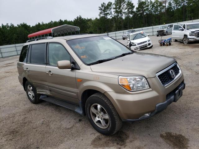 HONDA PILOT EXL 2008 with VIN 5FNYF18588B048446 - Photo from auction