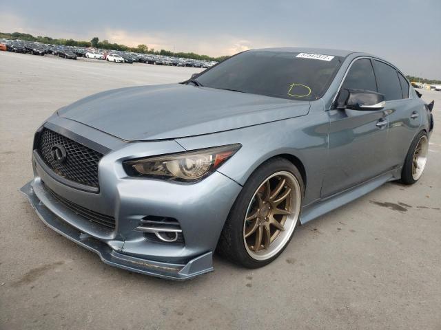 Photo 2 from auction – 2014 INFINITI Q50 BASE with VIN JN1BV7AP1EM672702