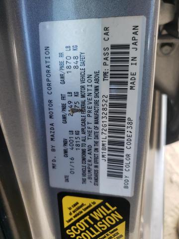Photo 10 from auction – 2016 MAZDA 3 TOURING with VIN JM1BM1L72G1328522