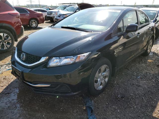Photo 2 from auction – 2013 HONDA CIVIC LX with VIN 19XFB2F51DE005806