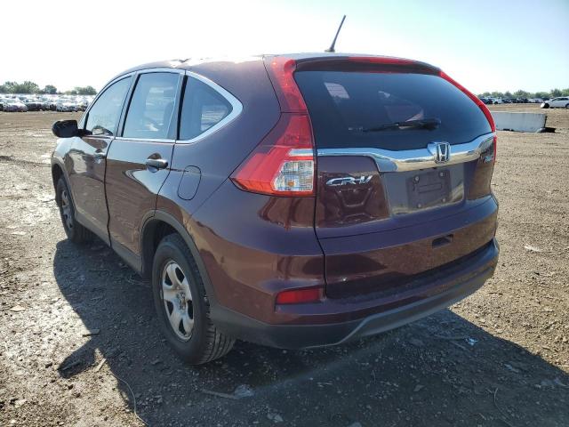 Photo 3 from auction – 2015 HONDA CR-V LX with VIN 5J6RM4H33FL003803