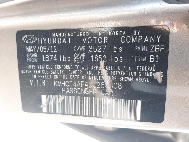 Photo 10 from auction – 2013 HYUNDAI ACCENT GLS with VIN KMHCT4AE4DU283308
