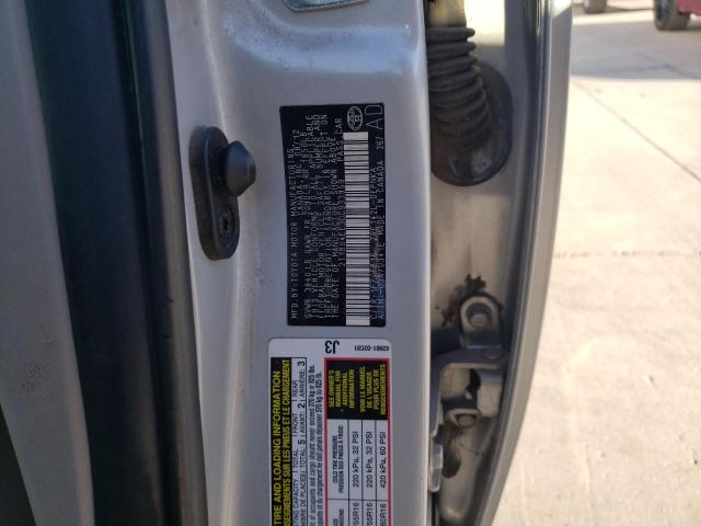 Photo 10 from auction – 2013 TOYOTA COROLLA BA with VIN 2T1BU4EE3DC933959
