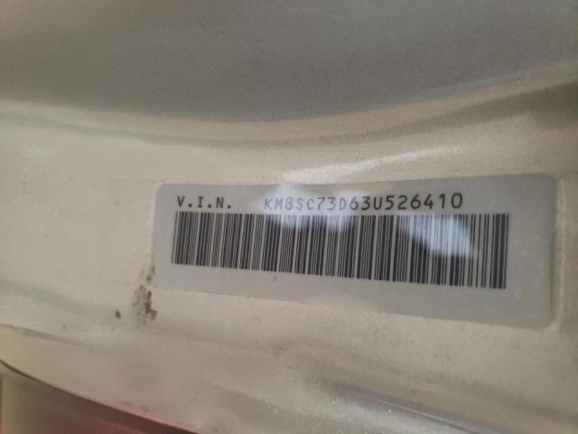 Photo 10 from auction – 2003 HYUNDAI SANTA FE G with VIN KM8SC73D63U526410