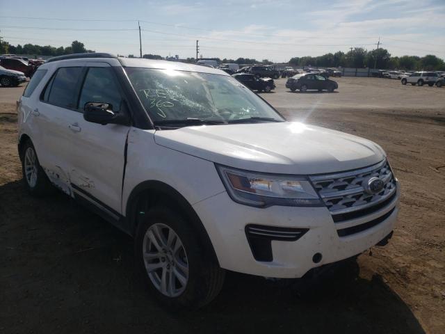 FORD EXPLORER X 2018 with VIN 1FM5K8D83JGC71668 - Photo from auction