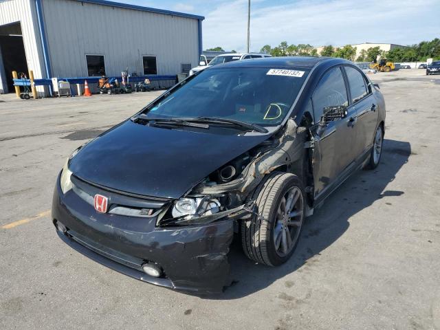 Photo 2 from auction – 2008 HONDA CIVIC SI with VIN 2HGFA55528H705142