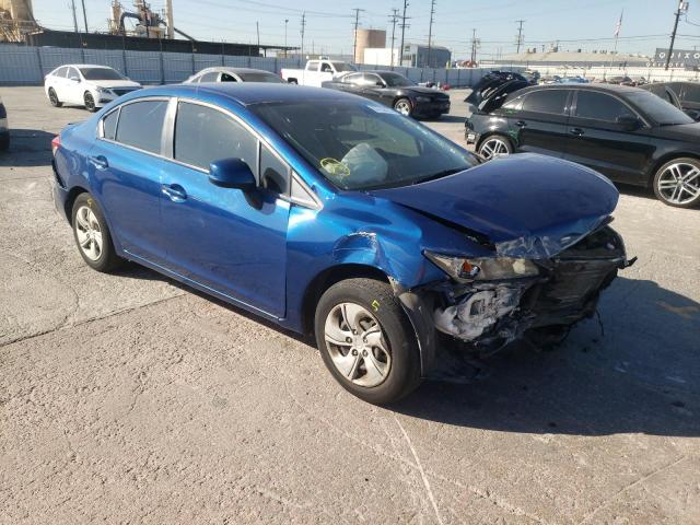 HONDA CIVIC LX 2013 with VIN 19XFB2F56DE280054 - Photo from auction
