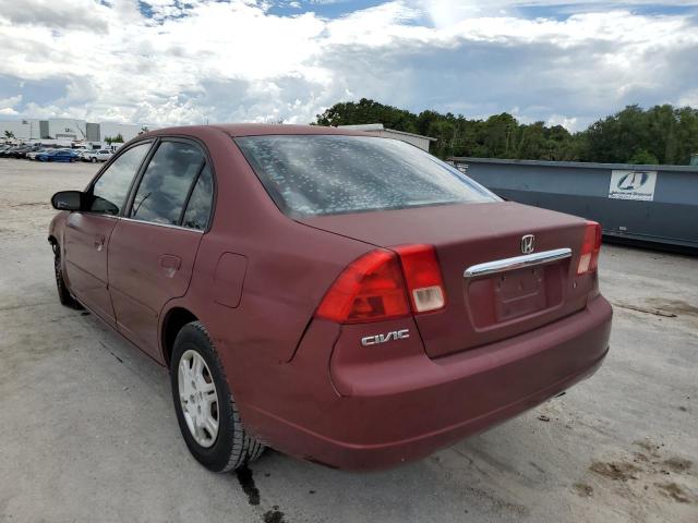 Photo 3 from auction – 2002 HONDA CIVIC LX with VIN 1HGES16552L006307