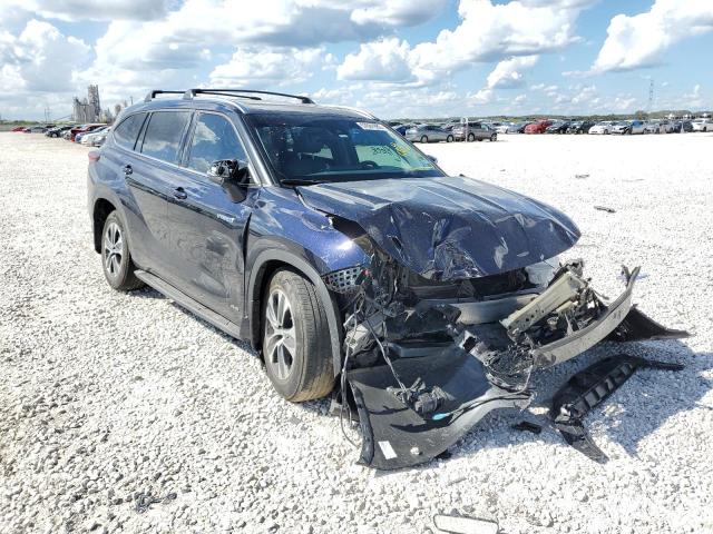 TOYOTA HIGHLANDER 2020 with VIN 5TDGBRCH5LS508822 - Photo from auction