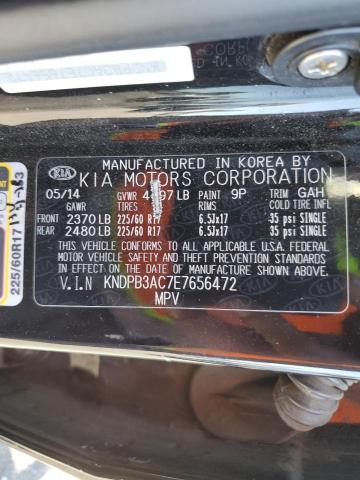 Photo 10 from auction – 2014 KIA SPORTAGE B with VIN KNDPB3AC7E7656472