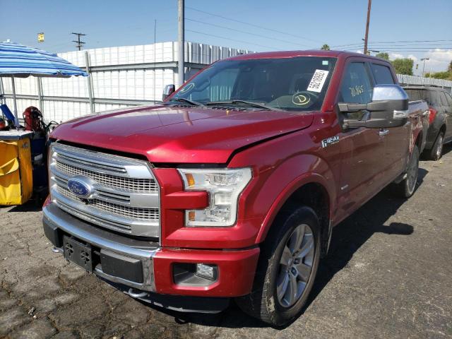 Photo 2 from auction – 2015 FORD F150 SUPER with VIN 1FTEW1EGXFFC07310