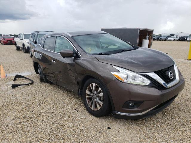Photo 1 from auction – 2016 NISSAN MURANO S with VIN 5N1AZ2MG0GN120662