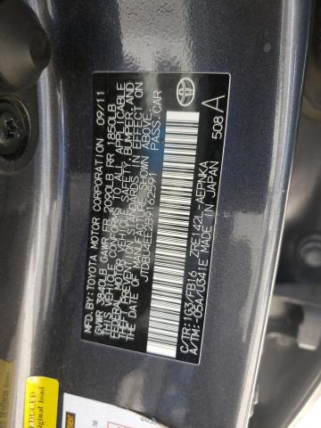 Photo 10 from auction – 2011 TOYOTA COROLLA BA with VIN JTDBU4EE2B9162591