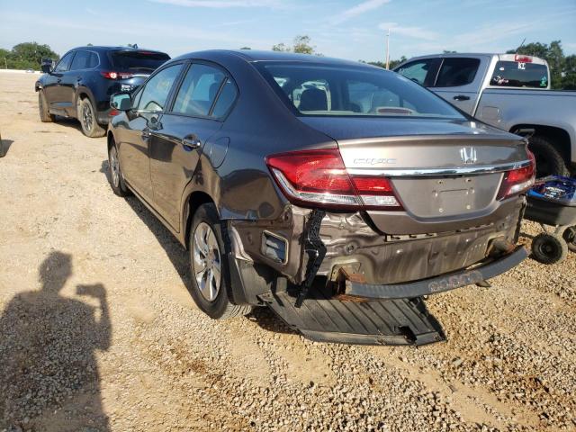 Photo 3 from auction – 2013 HONDA CIVIC LX with VIN 2HGFB2F51DH552550