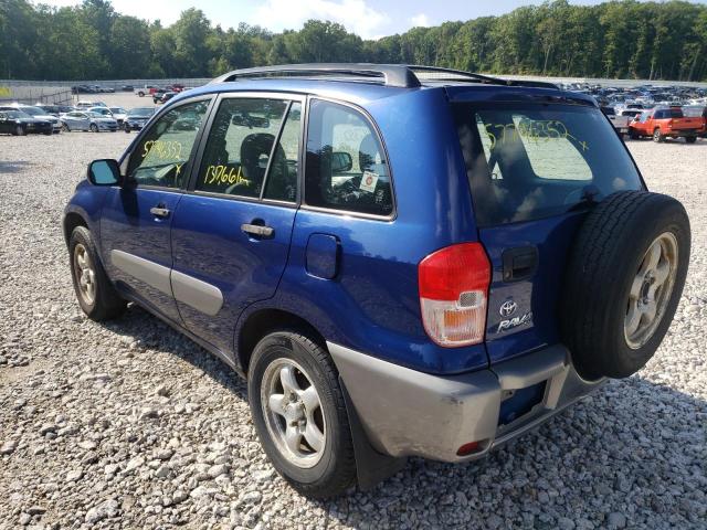 Photo 3 from auction – 2002 TOYOTA RAV4 with VIN JTEHH20V926024859