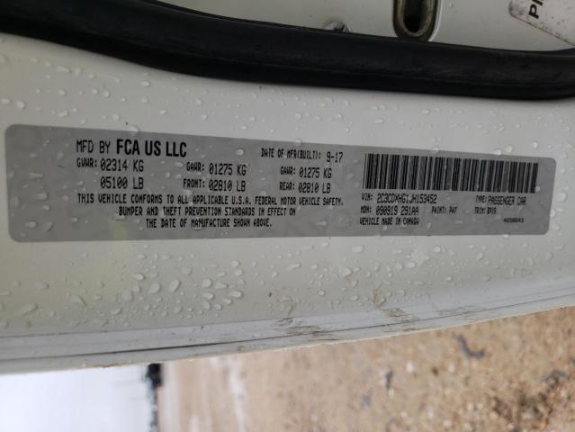 Photo 10 from auction – 2018 DODGE CHARGER SX with VIN 2C3CDXHG1JH153452
