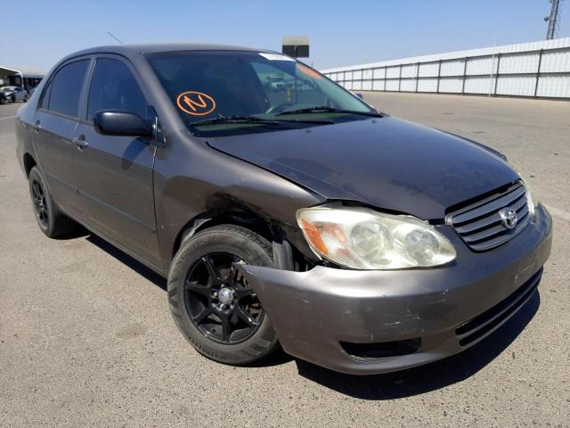 TOYOTA COROLLA CE 2003 with VIN 1NXBR32E23Z048486 - Photo from auction