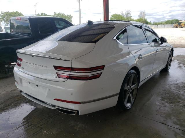 Photo 4 from auction – 2021 GENESIS G80 BASE with VIN KMTGC4SD9MU048416