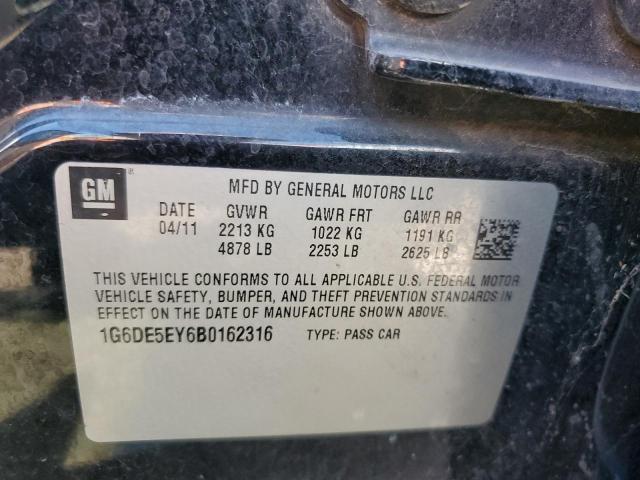Photo 10 from auction – 2011 CADILLAC CTS LUXURY with VIN 1G6DE5EY6B0162316