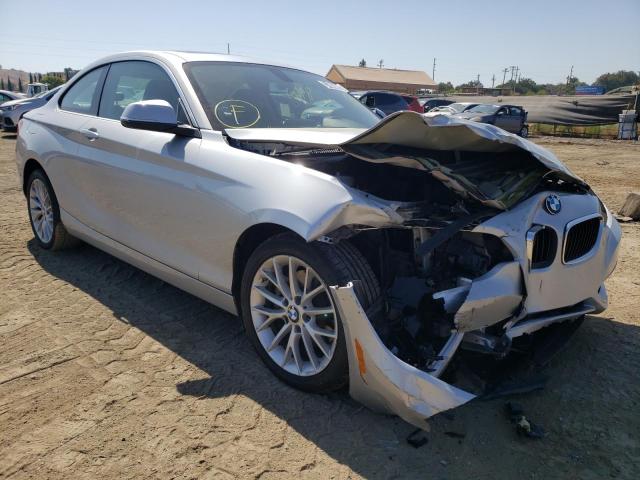 BMW 228 I 2015 with VIN WBA1F5C5XFV256629 - Photo from auction
