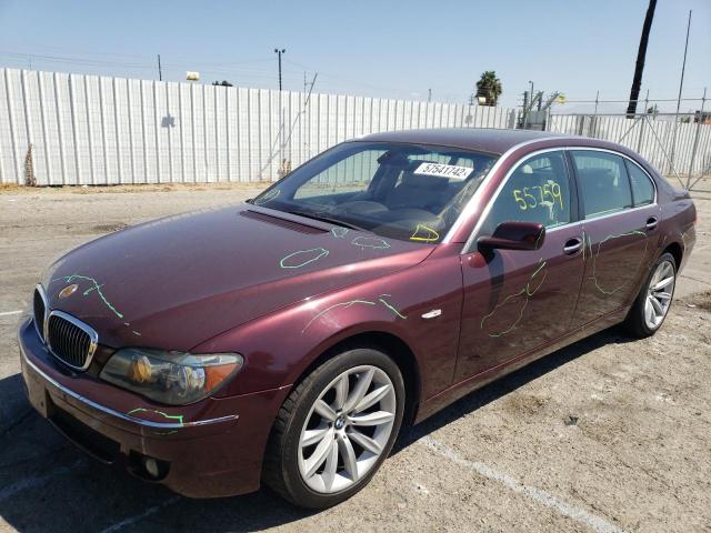 Photo 2 from auction – 2008 BMW 750 LI with VIN WBAHN83558DT78911