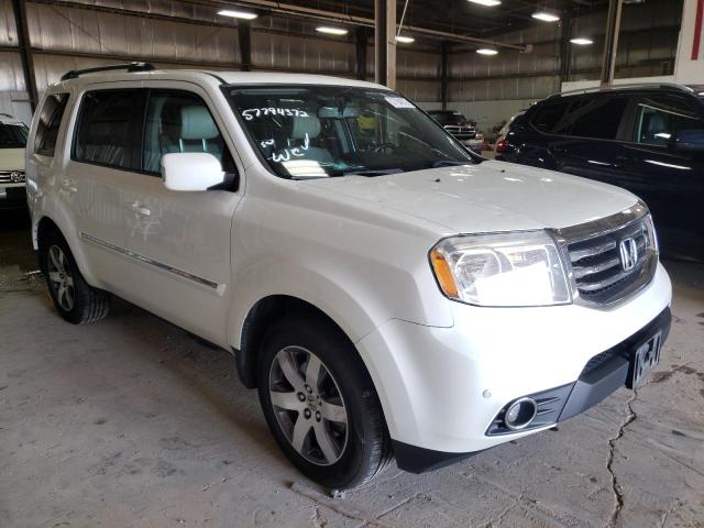 HONDA PILOT TOUR 2013 with VIN 5FNYF4H9XDB072911 - Photo from auction
