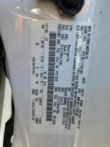 Photo 10 from auction – 2013 FORD FOCUS SE with VIN 1FADP3F26DL321414