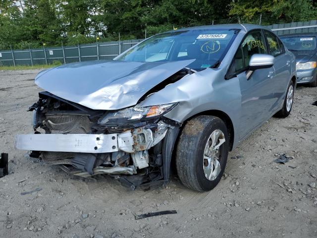Photo 2 from auction – 2015 HONDA CIVIC LX with VIN 19XFB2F56FE288447