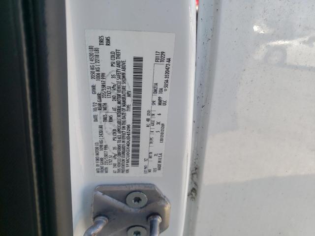 Photo 10 from auction – 2013 FORD ESCAPE SE with VIN 1FMCU0GX4DUB45296
