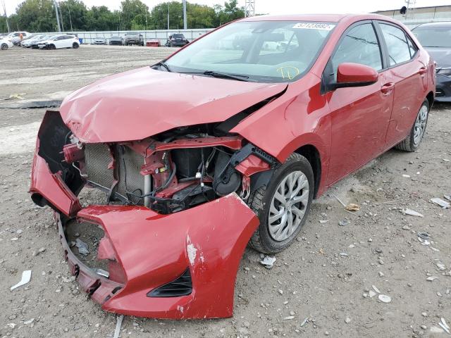 Photo 2 from auction – 2019 TOYOTA COROLLA L with VIN 2T1BURHE2KC185310