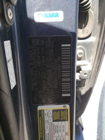 Photo 10 from auction – 2015 KIA OPTIMA LX with VIN KNAGM4A77F5605910