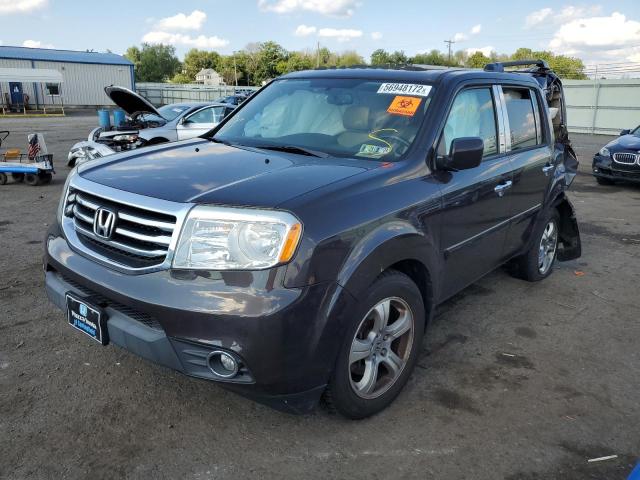Photo 2 from auction – 2013 HONDA PILOT EXL with VIN 5FNYF4H50DB004601