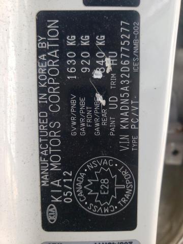 Photo 10 from auction – 2013 KIA RIO EX with VIN KNADN5A32D6775277