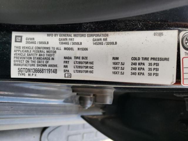 Photo 10 from auction – 2006 HUMMER H3 with VIN 5GTDN136668119148