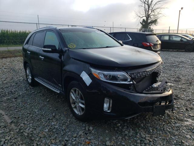 KIA SORENTO SX 2015 with VIN 5XYKWDA75FG580116 - Photo from auction