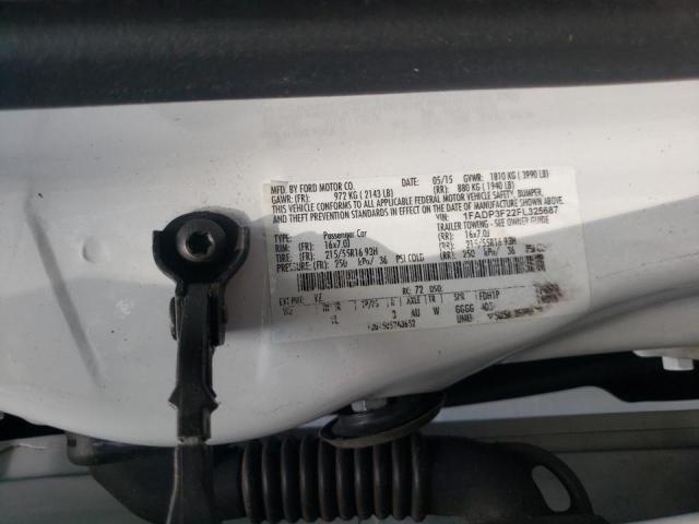 Photo 10 from auction – 2015 FORD FOCUS SE with VIN 1FADP3F22FL325687