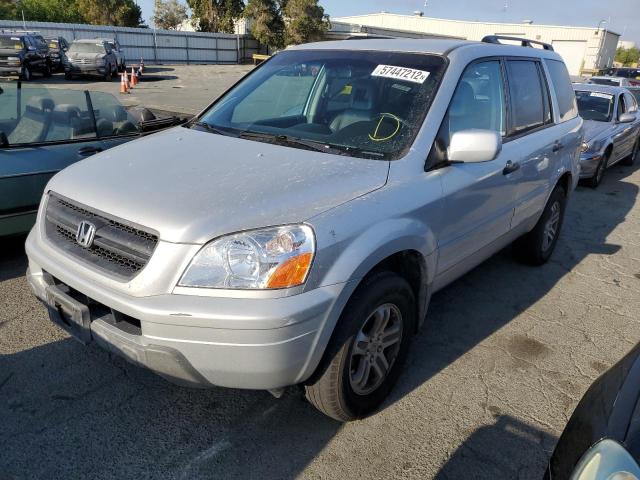 Photo 2 from auction – 2004 HONDA PILOT EXL with VIN 2HKYF18584H588360
