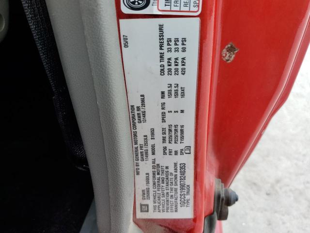 Photo 10 from auction – 2007 CHEVROLET COLORADO with VIN 1GCCS199078240353