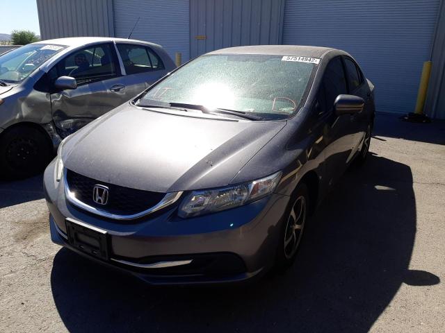 Photo 2 from auction – 2015 HONDA CIVIC with VIN 19XFB2F71FE119339