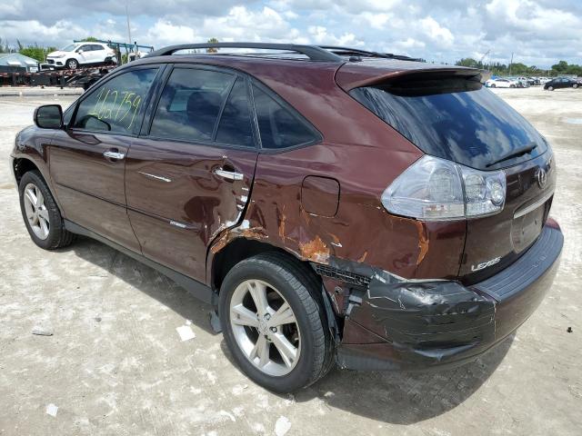 Photo 3 from auction – 2008 LEXUS RX 400H with VIN JTJHW31U282865716