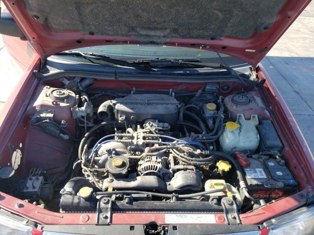 Photo 7 from auction – 2000 SUBARU FORESTER S with VIN JF1SF6558YH705694