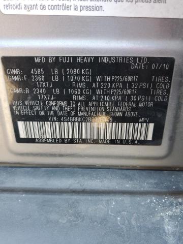 Снимка 10 от търг – 2011 SUBARU OUTBACK 2. с VIN 4S4BRBKC2B3329409