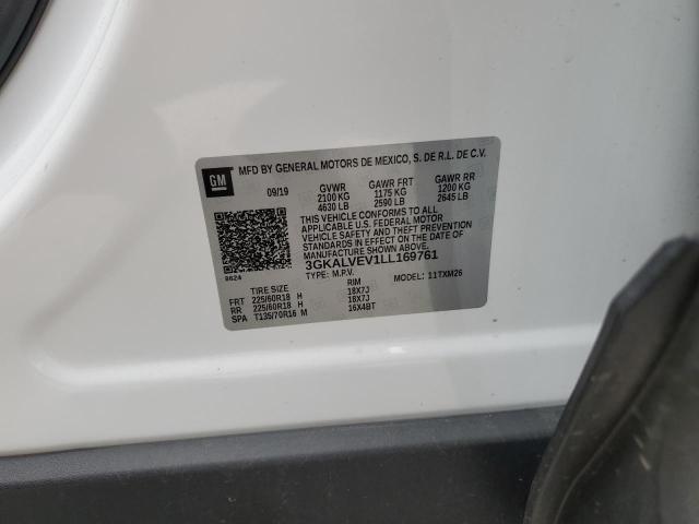 Photo 10 from auction – 2020 GMC TERRAIN SL with VIN 3GKALVEV1LL169761