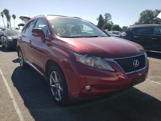 LEXUS RX 350 2011 with VIN 2T2BK1BA4BC114716 - Photo from auction