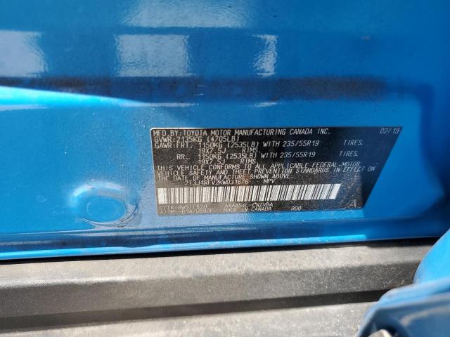 Photo 10 from auction – 2019 TOYOTA RAV4 ADVEN with VIN 2T3J1RFV2KW031676